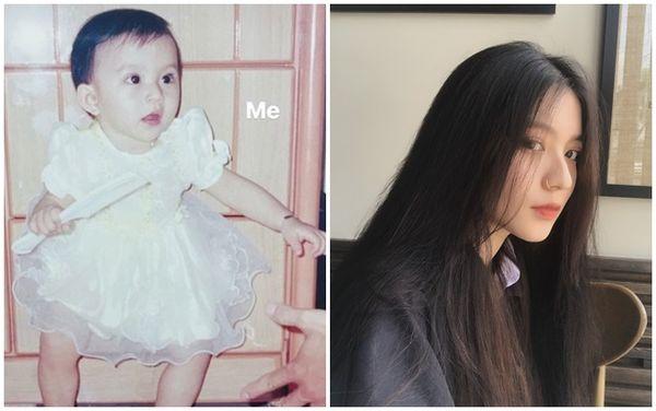Dàn hotgirl không ngần ngại khoe ảnh lúc bé để chứng minh nhan sắc xinh đẹp tự nhiên-9