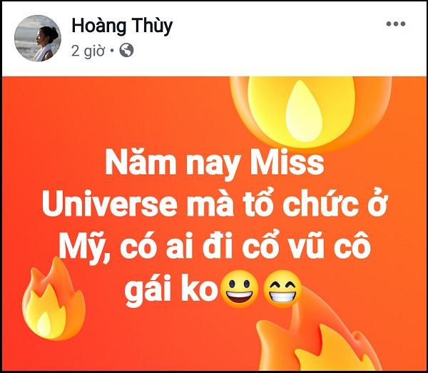 Hoàng Thùy lấp lửng thi Miss Universe 2019 tại Mỹ, fan hoang mang tột độ: Hàn Quốc mà chị ơi?-2