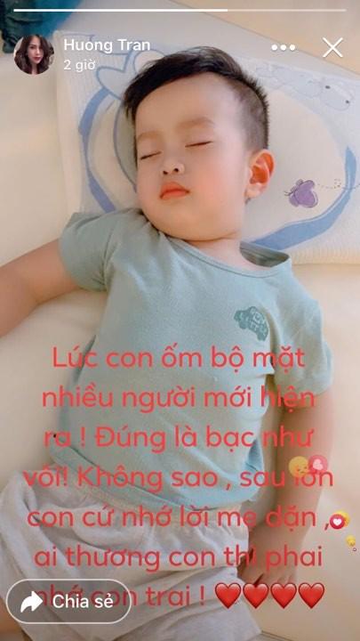 Bất lực khi con đau ốm, vợ cũ Việt Anh ẩn ý: Lúc này bộ mặt nhiều người mới hiện ra bạc như vôi-3