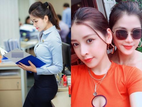 'Tay xách nách mang' hai con nhưng nhan sắc chị gái Chi Pu vẫn thuộc hàng cực phẩm