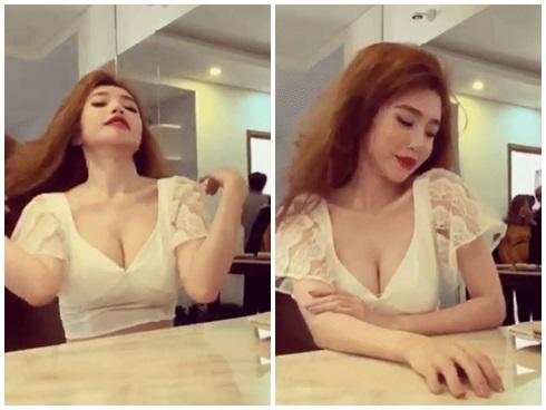 Chỉ với clip ngắn 20s, mẹ hai con Elly Trần khoe rãnh ngực cực kỳ sexy