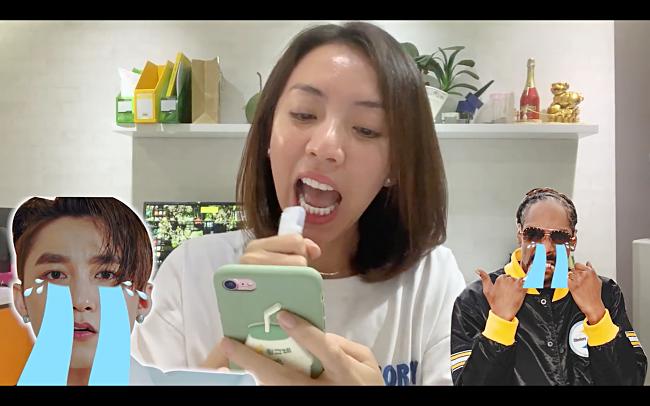 Thu Trang khiến bao người đứng hình khi sub cả lời rapper trong Hãy trao cho anh của Sơn Tùng-4