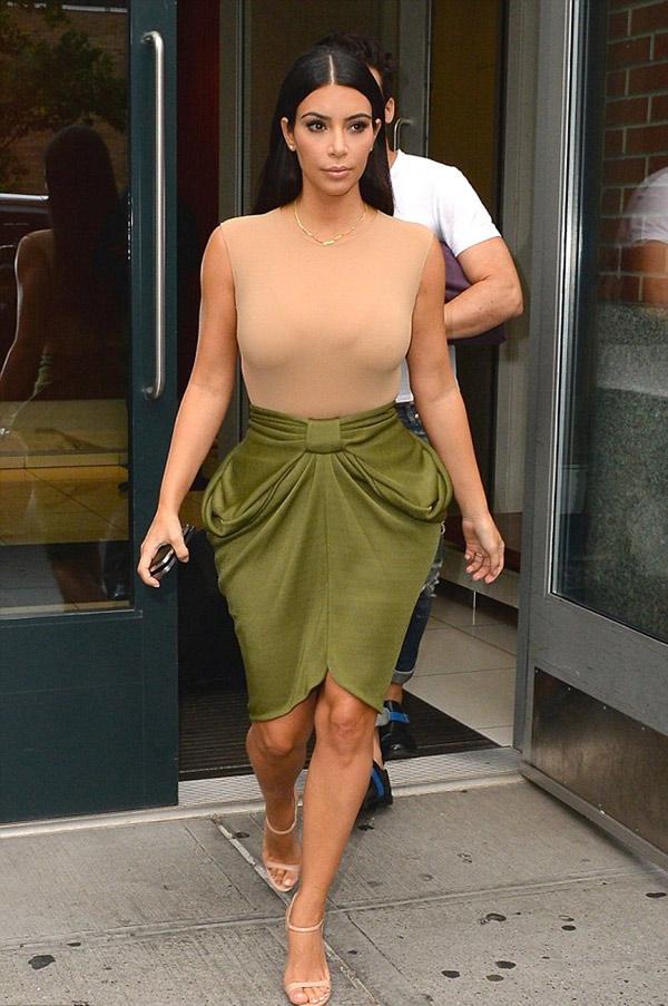 Hà Hồ diện bodysuit giống Kim Kardashian-4