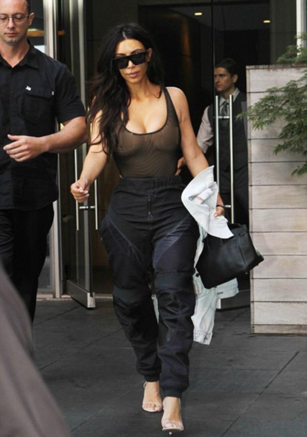 Hà Hồ diện bodysuit giống Kim Kardashian-7