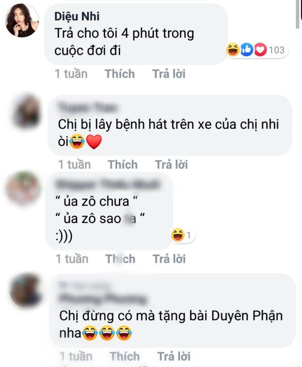 Lâu lâu Sam mới trổ tài hát tặng fan, Diệu Nhi vào phán một câu… không thể phũ hơn-3