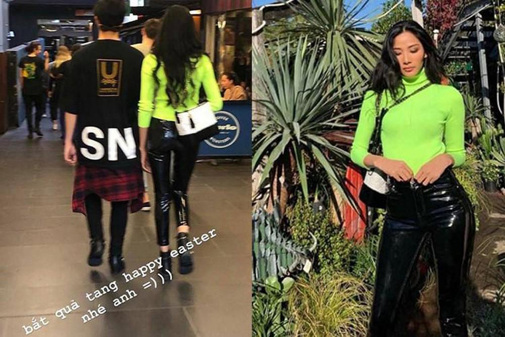 Sau tin đồn hẹn hò, Á hậu Hoàng Thùy công khai ảnh thân mật chúc mừng sinh nhật người tình tin đồn Rocker Nguyễn-2