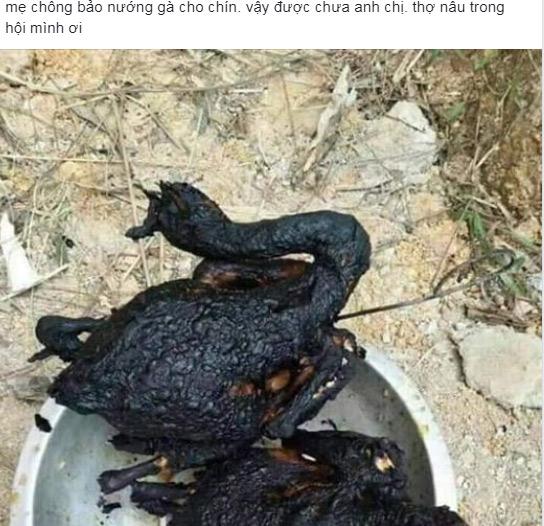 Mẹ chồng dặn nướng gà cho chín, con dâu đổi quốc tịch cho gà da trắng thành gà châu phi khiến chị em đứng hình-1