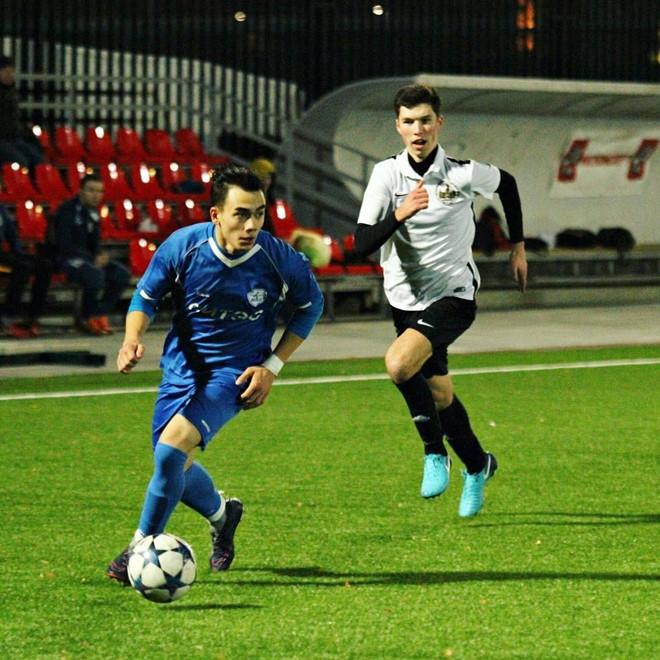 Tân binh của đội bóng Hải Phòng lai Việt - Nga, đẹp trai như hotboy-6