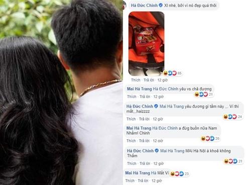 Vừa công khai, Đức Chinh và bạn gái nhiệt tình 'thả thính' qua lại