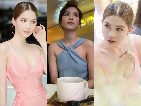 Sau bao ngày bị chê xập xệ, Ngọc Trinh phô diễn vòng 1 căng tràn quyến rũ như biết chiêu 'biến hình'