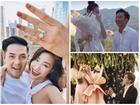 Sau loạt tin buồn hôn nhân, showbiz Việt lại 'đón nắng' bằng những màn cầu hôn lãng mạn