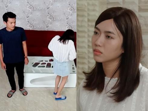 Diệu Nhi muối mặt vì bị 'crush' phát hiện quên kéo khoá váy