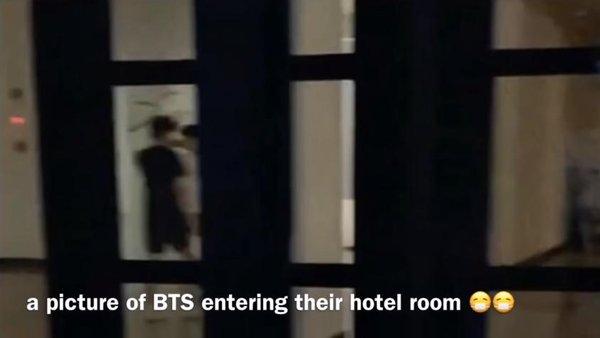 Cộng đồng ARMY rùng mình sợ hãi khi nghe tin fan cuồng không quần ở ngay sát phòng khách sạn cùng BTS-5