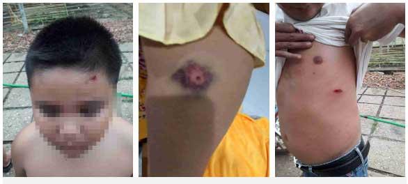 Clip: Nhóm thanh niên cầm súng tấn công chủ nhà ở TP. HCM, ông bố dùng bình cứu hỏa ra giải cứu con trai 15 tuổi bị khống chế-4