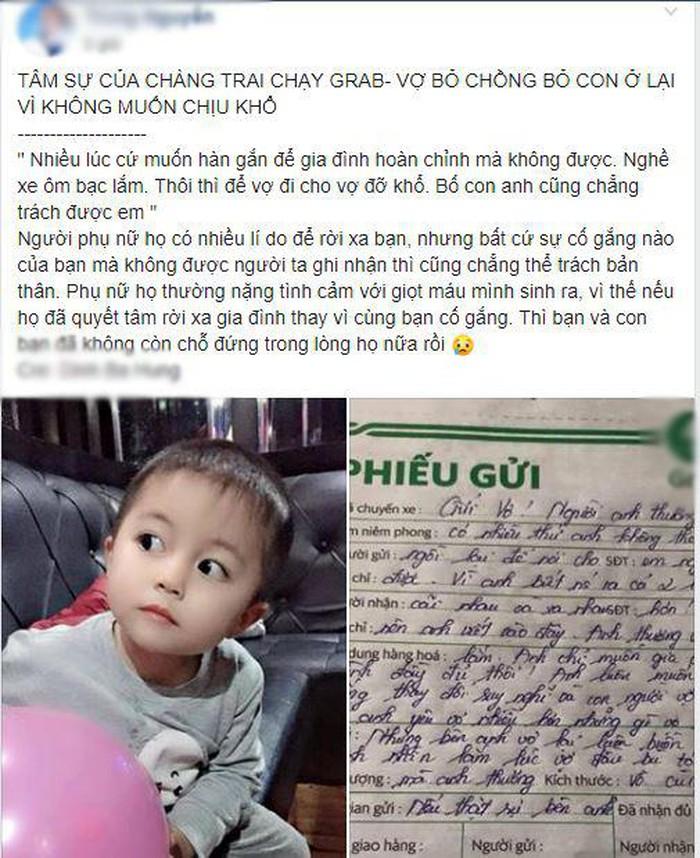 Tâm sự nhói lòng của tài xế xe ôm công nghệ: Bị vợ bỏ vì không chịu cảnh cơ cực, anh chồng quyết định buông tay vì thương-1