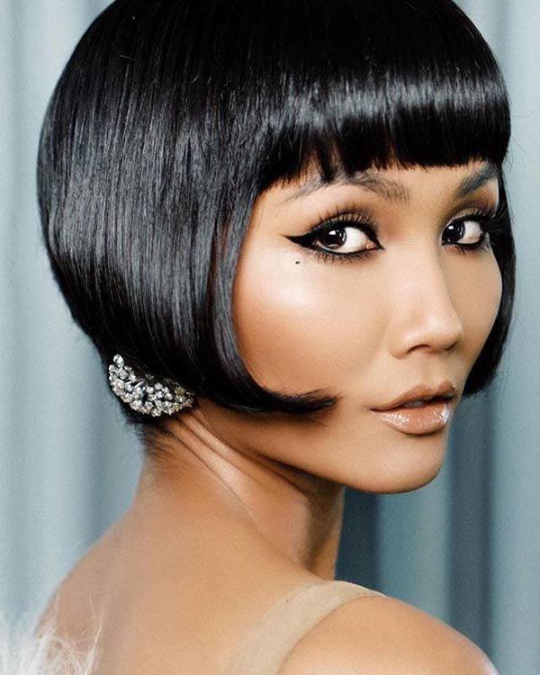 Ngày xưa có tóc cây dừa, giờ đây HHen Niê cực bá đạo với kiểu tóc 3 chỏm hài hước-5