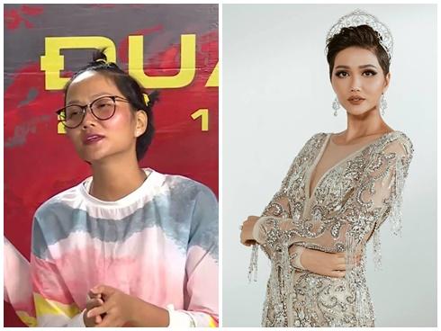 Ngày xưa có tóc cây dừa, giờ đây H'Hen Niê cực 'bá đạo' với kiểu tóc 3 chỏm hài hước