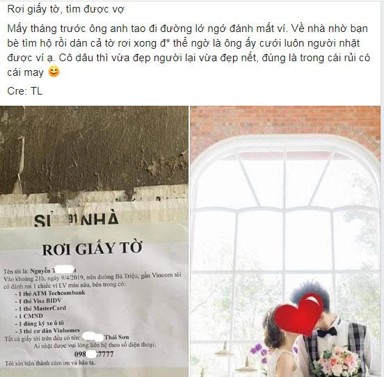 Rơi giấy tờ, anh chàng cưới luôn cô gái nhặt được nhưng thông tin trên tờ giấy mới khiến ai nấy ngỡ ngàng-1