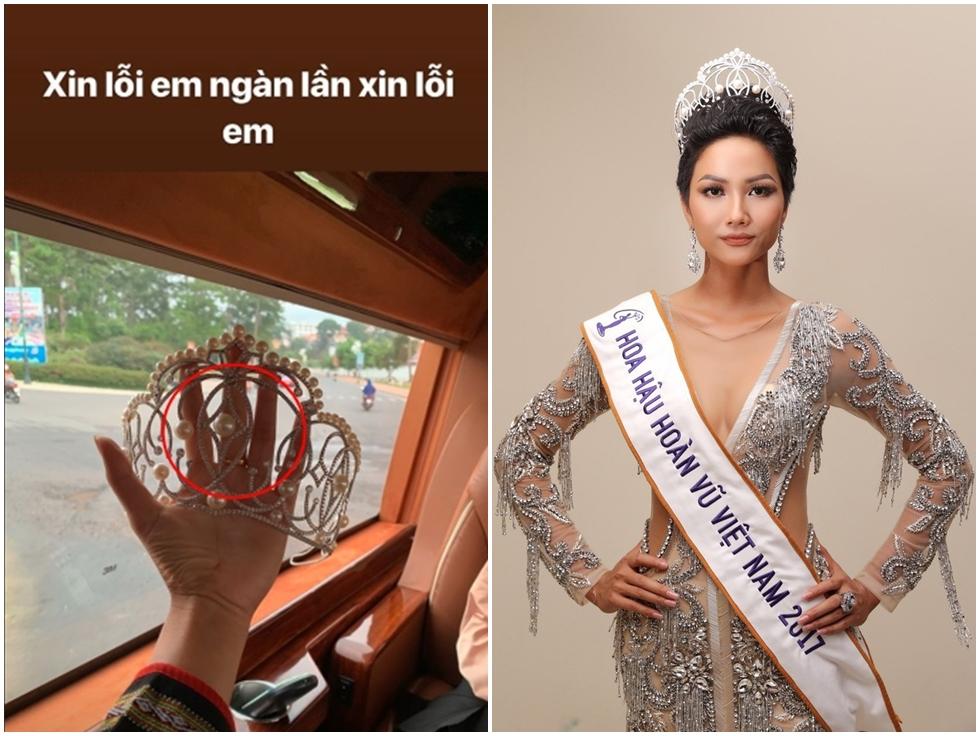 HHen Niê lại gây ngỡ ngàng với trang phục trên công chúa, dưới kỵ sĩ khi công bố cuộc thi Hoa hậu Hoàn vũ 2019-10