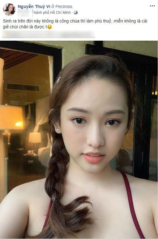 Tuyên bố sinh ra chỉ làm công chúa không phải giẻ chùi chân, Thúy Vi bất ngờ bị mỉa mai quá khứ từng giật hôn phu của Midu-1