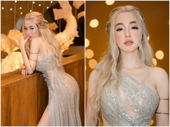 Elly Trần 'chơi lớn', đi dự sự kiện thôi cũng 'múa tay cosplay' thành Mẹ Rồng của 'Game of Thrones'