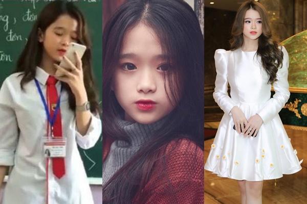 NGẠC NHIÊN KHÔNG: Linh Ka dậy thì thế nào mà để dân mạng nhìn ra bà xã Bùi Tiến Dũng vậy trời!-3