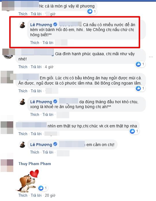 Ai bầu bí sướng bằng Lê Phương: Được mẹ chồng chuẩn bị đồ ăn mang tới tận miệng-3