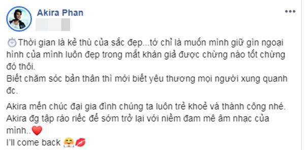 Lộ diện sau dao kéo, Akira Phan bùi ngùi: Níu kéo ngoại hình được chừng nào thì tốt chừng đó-6