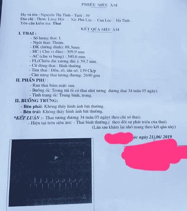 Vụ bé sơ sinh tử vong với vết đứt ở cổ: Kết quả siêu âm 6 ngày trước, sức khỏe người mẹ và thai nhi vẫn bình thường-1