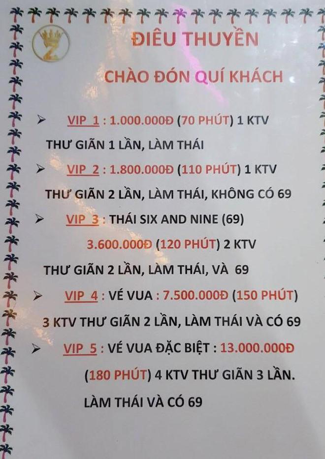 Dịch vụ phục vụ như vua có giá 13 triệu đồng của cơ sở massage Điêu Thuyền quái đản thế nào?-3