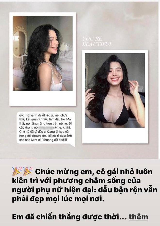 Hotgirl Hàn Hằng PR dịch vụ nâng ngực dù khẳng định chưa đụng dao kéo-1