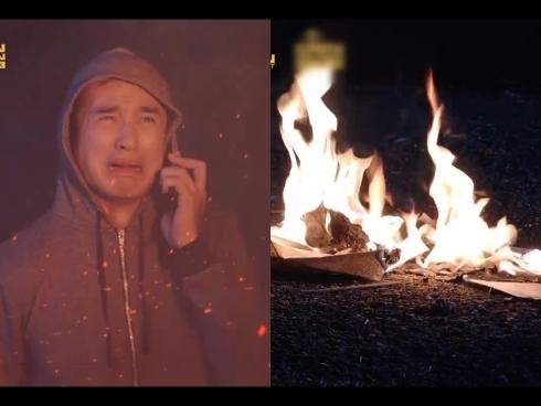 Chỉ vì đốt lửa sưởi ấm, Lương Thế Thành gây thảm cảnh cháy to trong tập 76 'Gia đình là số 1'