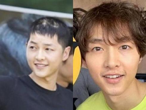 Sự thật bức ảnh Song Joong Ki bị hói đầu sau ly hôn Song Hye Kyo