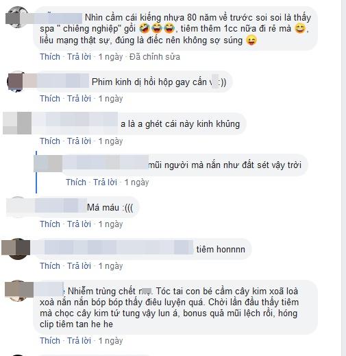 RÙNG MÌNH và PHẪN NỘ trước clip tiêm filler rồi nắn sống mũi như nặn đất sét của cô gái trẻ-6