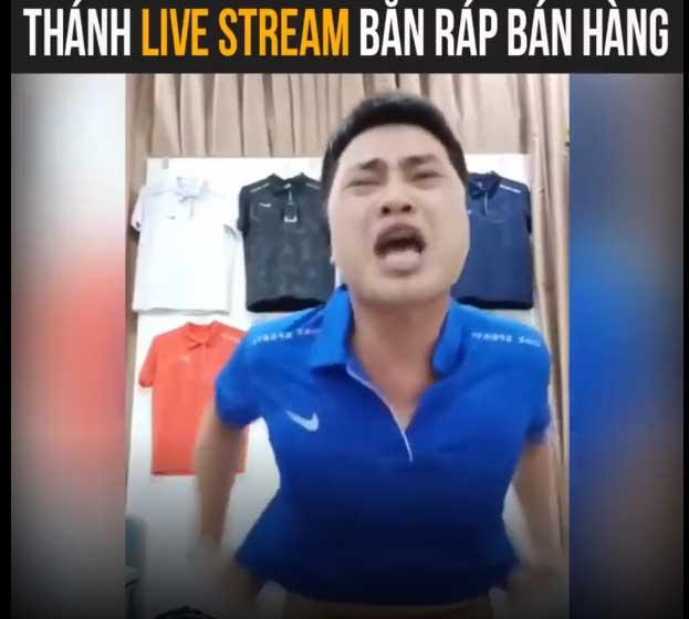 Clip: Thanh niên như bị ‘vong nhập’, vừa livestream vừa nhảy tưng tưng, bắn ráp chửi khách hàng không kịp vuốt mặt-1