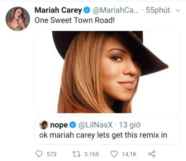Lil Nas X rủ rê Mariah Carey hợp tác trong bản remix Old Town Road: Câu trả lời của nữ diva khiến ai cũng ngạc nhiên-4