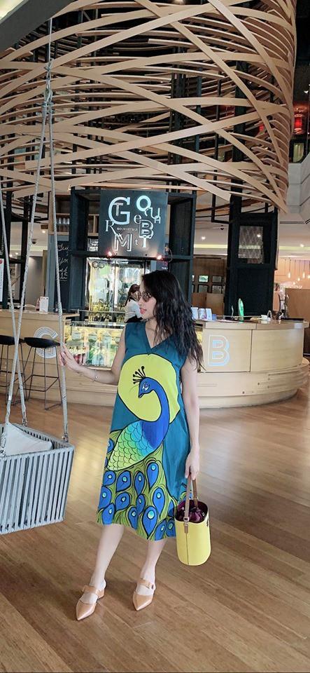 Giữa nghi án bầu bí lần hai, Vân Hugo tung ảnh bikini khoe vòng eo thon nuột-3