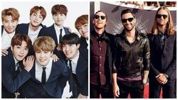 Hài hước với loạt bằng chứng cho thấy Maroon 5 là fan BTS từ hồi… năm 2014