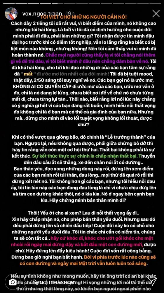 Đường đường là học sinh giỏi cấp thành phố, hotgirl đình đám Sài thành để lộ kết quả thi THPT Quốc gia bất ngờ không tưởng-2