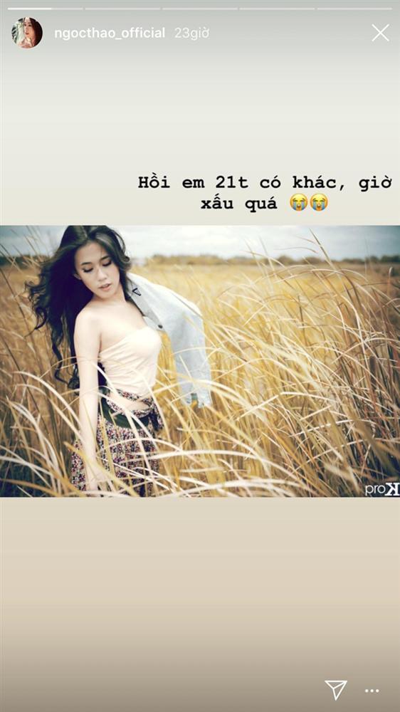 Hot girl Ngọc Thảo khoe ảnh năm 21 tuổi, tự nhận ‘giờ xấu quá’-1