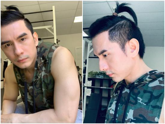 Sau kiểu 'củ hành cuốn lô', Đan Trường lại đổi sang 'tóc em đuôi gà' vì lý do rất thú vị