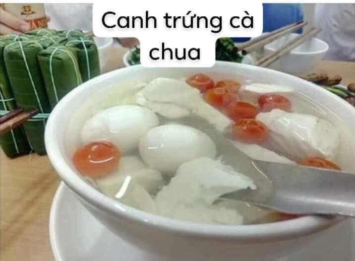 Bát canh trứng cà chua thế kỷ, nhìn thôi đã hoảng nói gì đến ăn-1