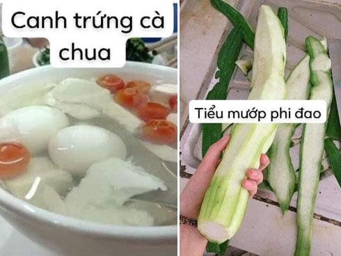 Bát 'canh trứng cà chua thế kỷ', nhìn thôi đã hoảng nói gì đến ăn