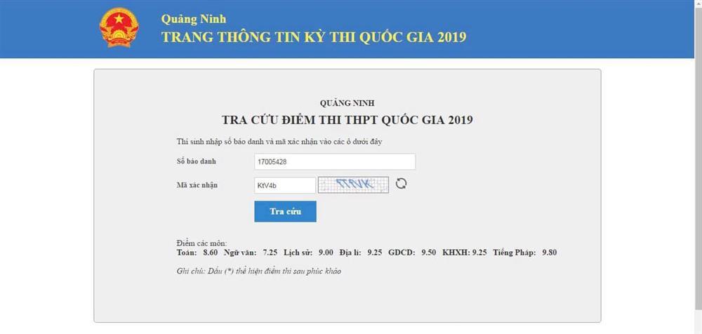 Lộ bảng điểm thi THPT Quốc gia chuẩn con nhà người ta của Quán quân Đường lên đỉnh Olympia 2018-2