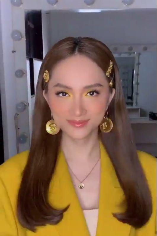 Hương Giang chơi lớn với style mắt lửa ngươi vàng giống Tề Thiên Đại Thánh, fan được phen trầm trồ-1