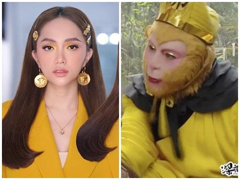 Hương Giang 'chơi lớn' với style mắt lửa ngươi vàng giống Tề Thiên Đại Thánh, fan được phen trầm trồ