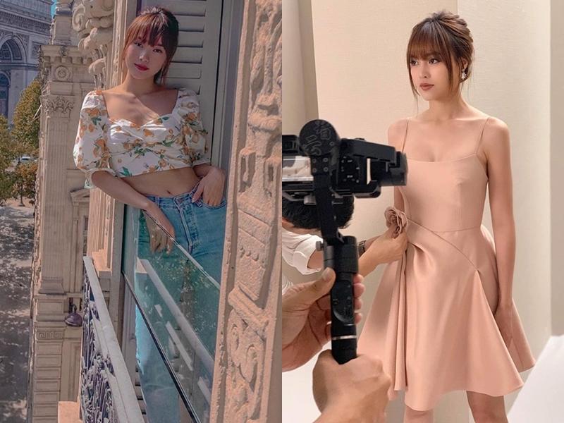 Minh Hằng khoe ảnh du hí nước Pháp nhưng dân mạng lại hết hồn vì cứ tưởng bị Ninh Dương Lan Ngọc nhập-5