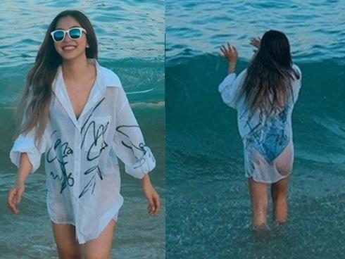 Bạn gái Quang Hải khoe ảnh bỏng mắt khi diện bikini nhưng dân mạng bất ngờ soi ra chi tiết đặc biệt-6