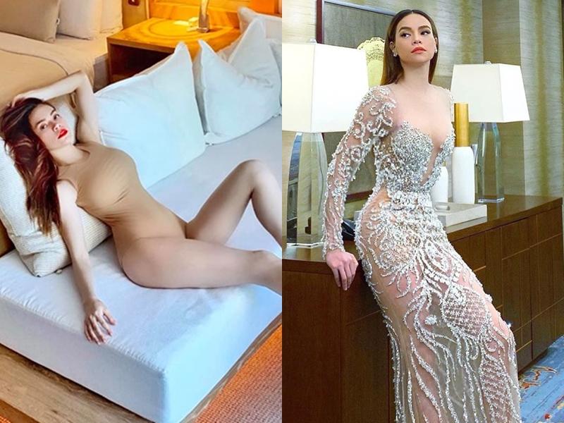 Đăng ảnh khoe vòng 1 to vượt mặt, Hồ Ngọc Hà vướng nghi án photoshop không biết điểm dừng-9