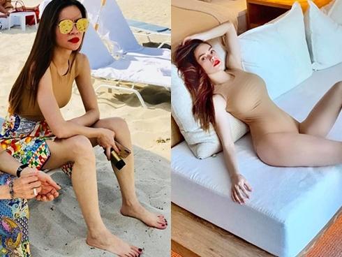 Đăng ảnh khoe vòng 1 to vượt mặt, Hồ Ngọc Hà vướng nghi án photoshop không biết điểm dừng